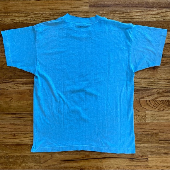 Vintage Single Stitch Levi’s Blue T-Shirt Size Medium - Picture 3 of 3